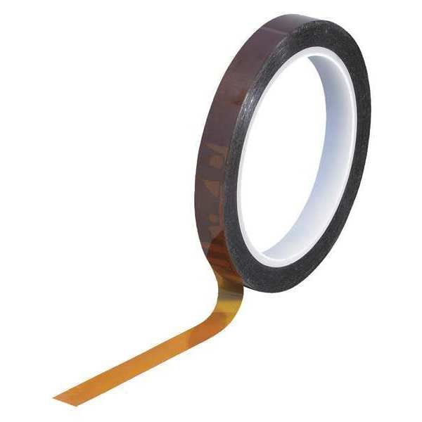 Kapton Kapton Tape, 1/2" x 36 yds., Amber, 1/Case - T963291