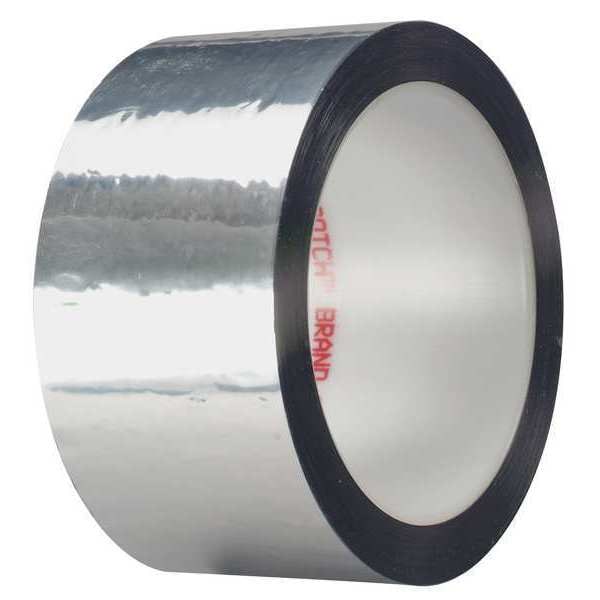 3M Film Tape, Silver, 1 in. W, Acrylic, 72 yd. - 850