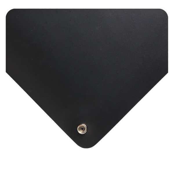 Wearwell Antifatigue Mat, 6 ft. L x 3 ft. W, Black - 785.332X3X6SMBK