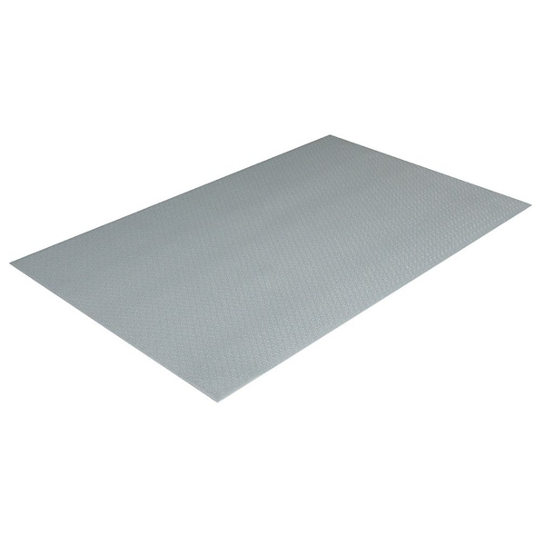 Crown Matting Technologies Antifatigue Mat, 6' L x 4' W, 3/8" Thickness, PVC Foam, Black - FP 4872BK
