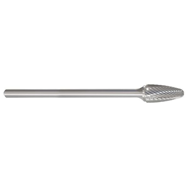Zoro Select Carbide Bur, Tree, 1/2 In, 1/4 Shank - 310-002619