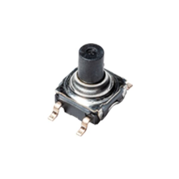 Interruptor de teclado C&K Components, 1 interruptores, SPST, momentáneo-táctil, 0.01A, 32Vdc, 2.2N, Terminal de soldadura, Superficie - KSC623JLFG