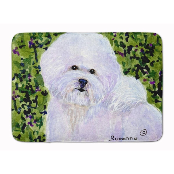 Carolines Treasures Bichon Frise Machine Washable Memory Foam Mat - SS8817RUG