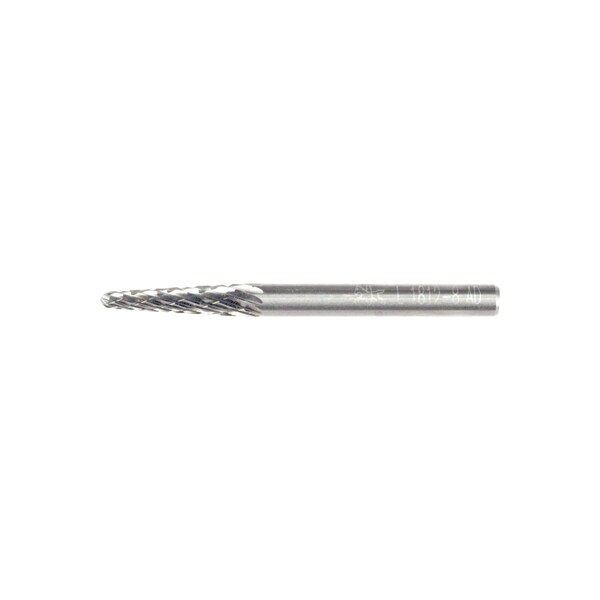 Pferd Carbide Bur - 14 Degree Taper, DBL Cut - 1/8" x 1/2" x 1/8" Shank - SL-42 - 23452