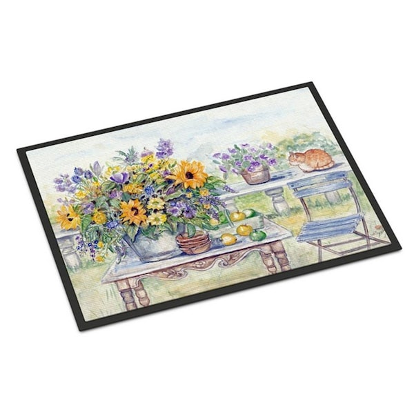 Carolines Treasures Patio Bouquet of Flowers Indoor or Outdoor Mat, 24 x 36 in. - APH3566JMAT