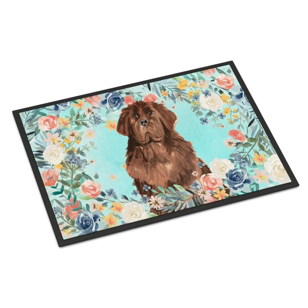 Carolines Treasures 18 x 27 in. Newfoundland Indoor or Outdoor Mat - CK3416MAT