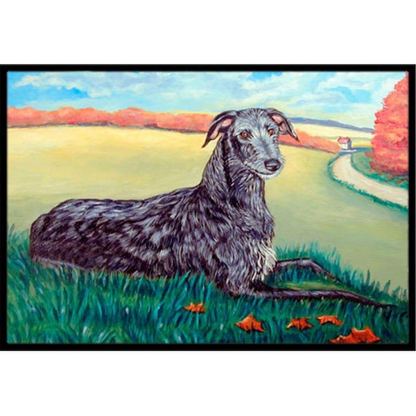 Carolines Treasures 24 x 36 in. Scottish Deerhound Indoor Or Outdoor Doormat - 7521JMAT