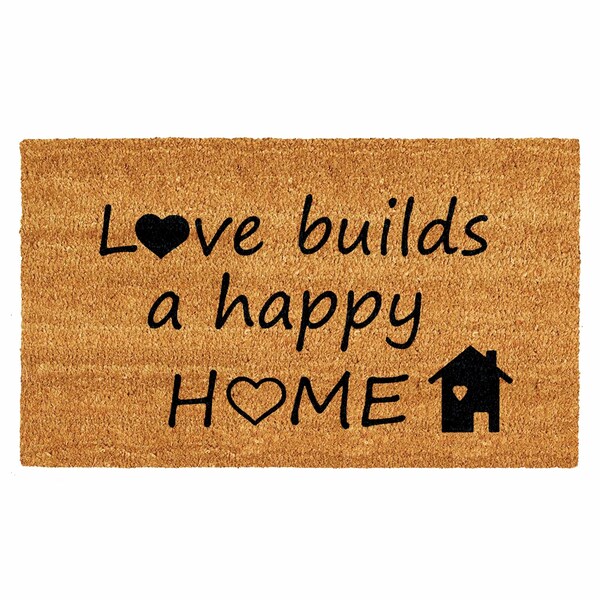 Calloway Mills Entrance Mat, 17 x 29, Natural, Black - 104661729