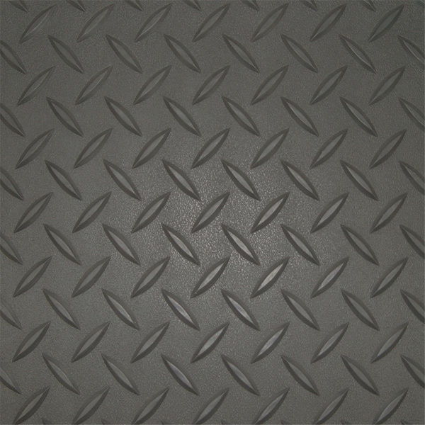 Diamond Deck Diamond Deck 86053 5 x 3 ft. Charcoal Textured Door Mat - 86053