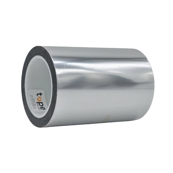 Wod Tape MPFT1 Metalized Polyester Mylar Film Tape Silver: 38.4 in. x 72 yds - WOD MPFT1-38400-LOG-72-SIL