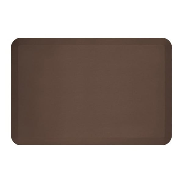 Newlife Eco-Pro By Gelpro Antifatigue Mat, 36" L x 24" W, Brush, Brown - 104-01-2436-2