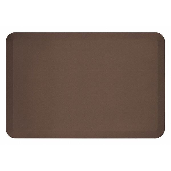 Newlife Eco-Pro By Gelpro Antifatigue Mat, 36" L x 24" W, Brush, Brown - 104-01-2436-2