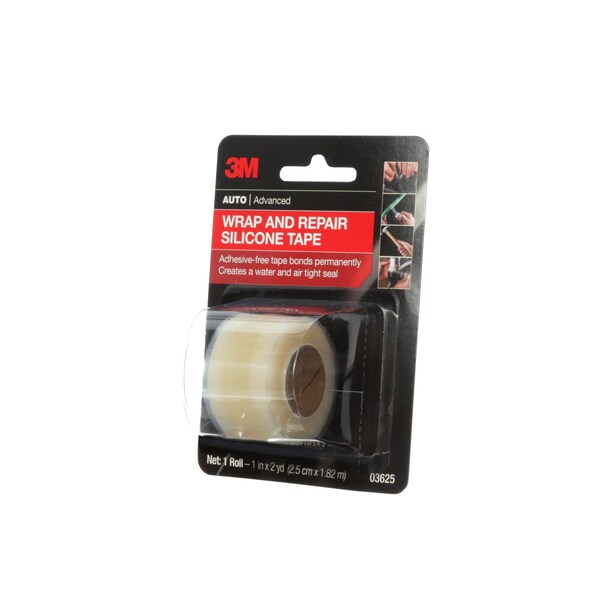 3M Wrap Repair Silicone Tape 03625, 1 in x 6 ft, 24PK - 3625