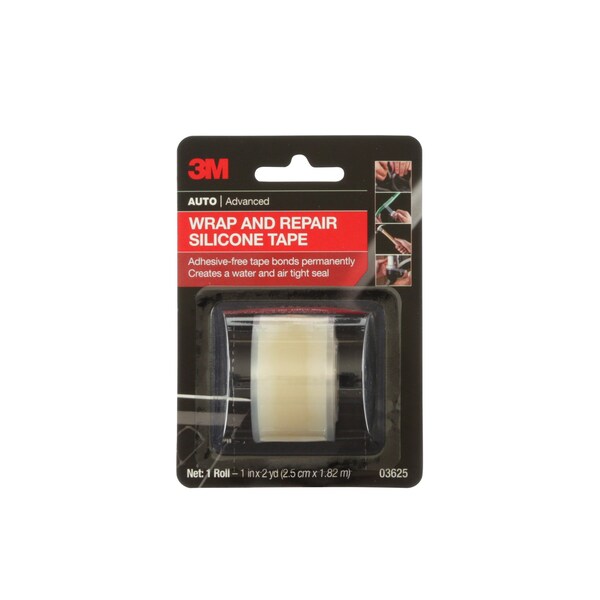 3M Wrap Repair Silicone Tape 03625, 1 in x 6 ft, 24PK - 3625