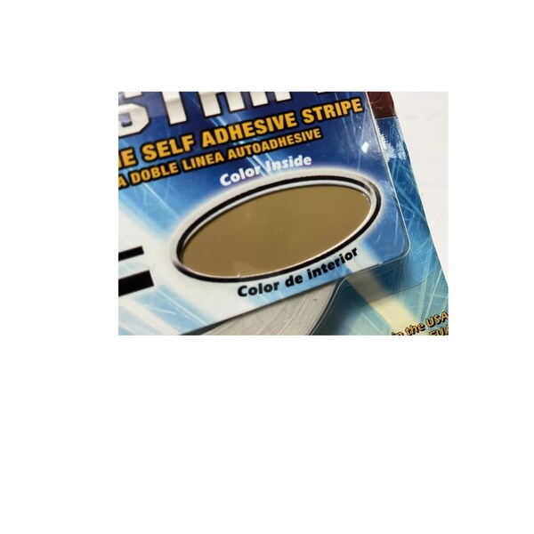 Prostripe High Performance Single Color Multiple Striping Tape, 40 ft x 3/16 in, Buckskin - R31014