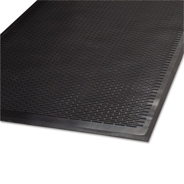 Guardian Floor Protection Floor Mat, 0.31" Thick, Black, 36 in W x 60 in L - 14030500