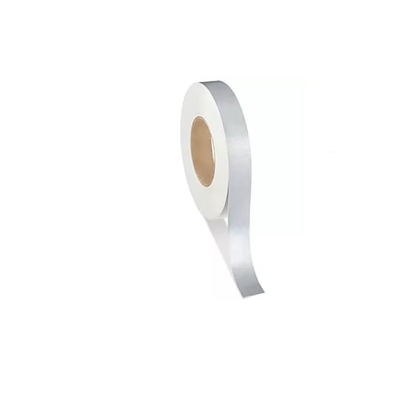 Prostripe Single Color Solid Striping Tape, 150 ft x 1/2 in, Silver Metallic - R53206