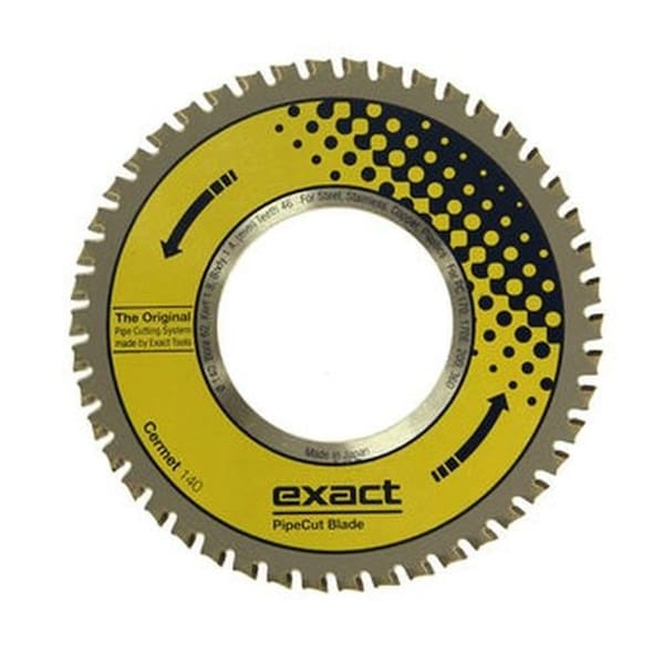 Exact Pipe Tool Cermet 140 5-1/2" Blade For Steel, Stainless, Copper & Plastics - 7010496