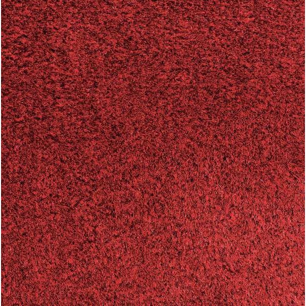 Rely-On Entrance Mat, Olefin, 3/8" in Thick, Castellan Red, 4' W x 6' L - GS 0046CR