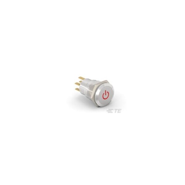 Te Connectivity AV19 DPL 0.4VA LED DE POTENCIA ROJO 12V - 6-2213766-6