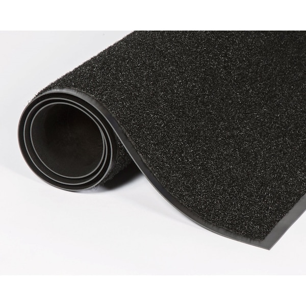 Crown Matting Technologies Floor Mat, 0.44" Thick, Black, 48 in W x 72 in L - JS 0046BK