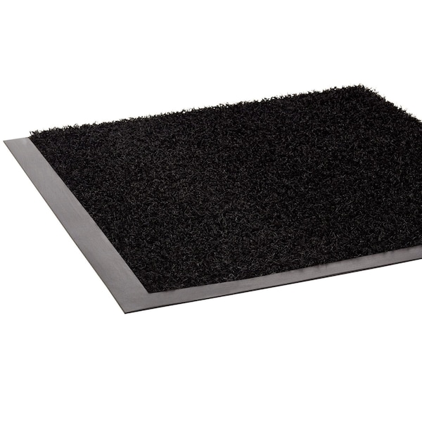 Crown Matting Technologies Floor Mat, 0.44" Thick, Black, 48 in W x 72 in L - JS 0046BK