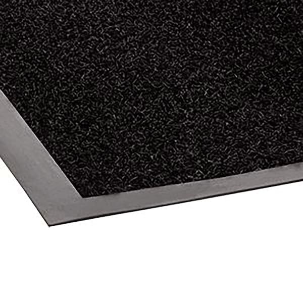 Crown Matting Technologies Floor Mat, 0.44" Thick, Black, 48 in W x 72 in L - JS 0046BK
