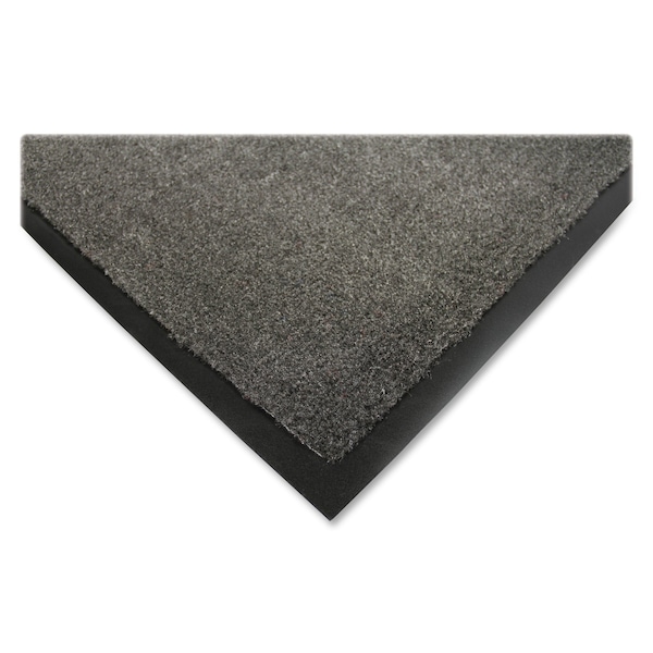 Genuine Joe Silver Series Indoor Entry Mat, Charcoal (or Charcoal Gray), 36" W x 10 ft L - GJO59459