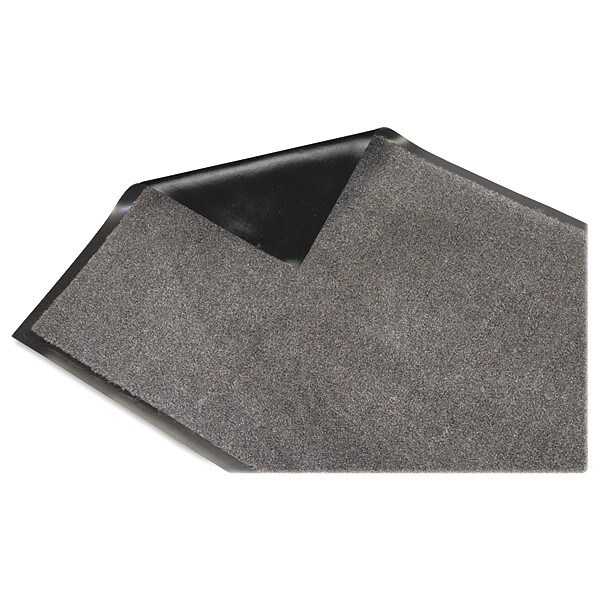 Genuine Joe Silver Series Indoor Entry Mat, Charcoal (or Charcoal Gray), 36" W x 10 ft L - GJO59459