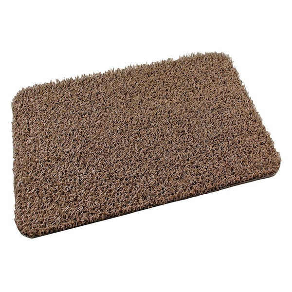 Clean Machine GrassWorx Clean Machine 18 in. W X 24 in. L Taupe Flair Astroturf Door Mat - 10372028