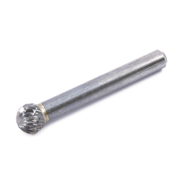 Forney Tungsten Carbide Burr, 3/8 in Ball Shape SD-3 - 60123
