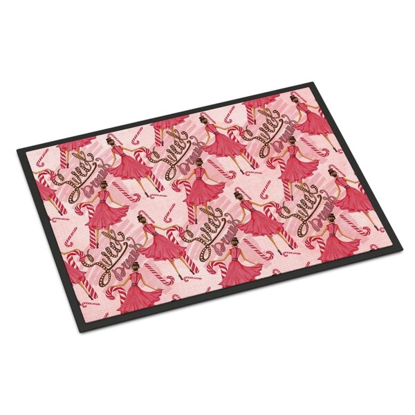 Carolines Treasures Watercolor Sweets Galore Indoor or Outdoor Mat, 18 x 27 in. - BB7563MAT