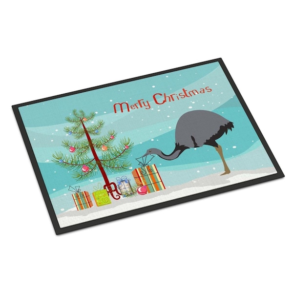 Carolines Treasures Rhea Christmas Indoor or Outdoor Mat, 24 x 36 in. - BB9290JMAT