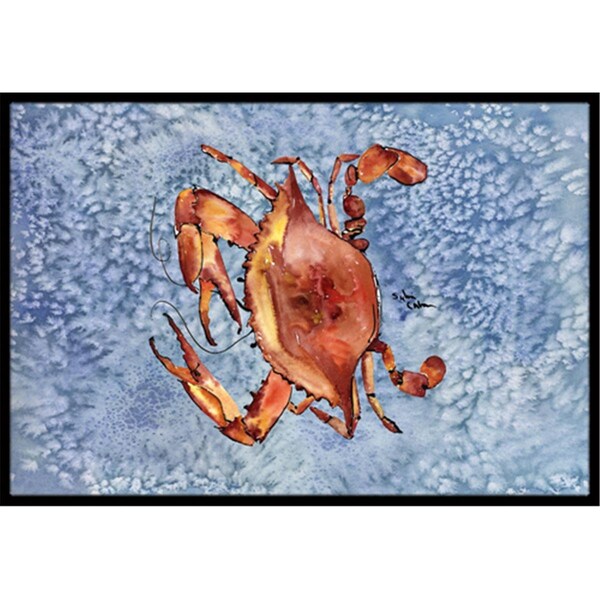 Carolines Treasures 36 x 24 in. Crab Indoor Or Outdoor Doormat - 8147-JMAT