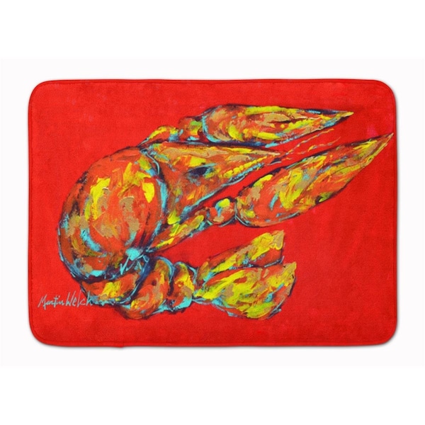 Carolines Treasures Reach for the Claws Machine Washable Memory Foam Mat - MW1151RUG