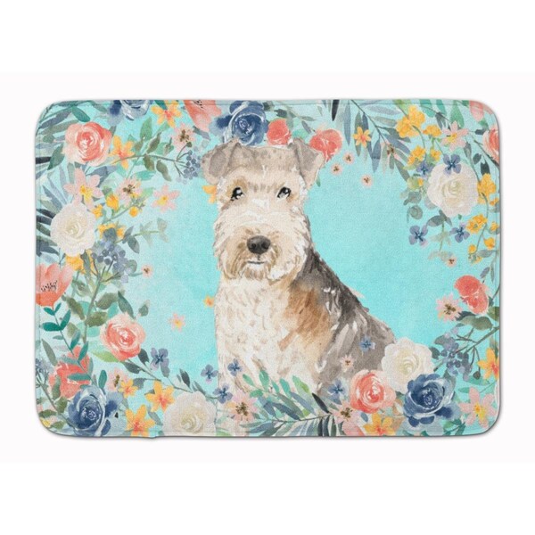 Carolines Treasures Lakeland Terrier Machine Washable Memory Foam Mat - CK3420RUG
