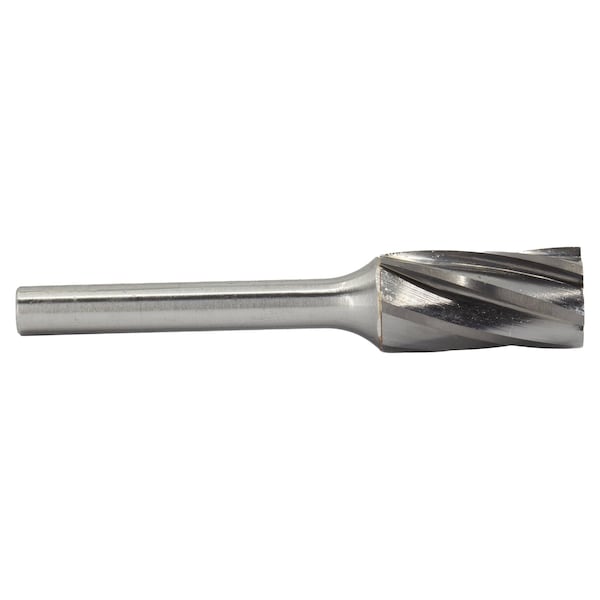 Drill America SA-7NF 3/4" X 1" Cylindrical Carbide Bur 1/4" Shank for Aluminum - DULSA7NF