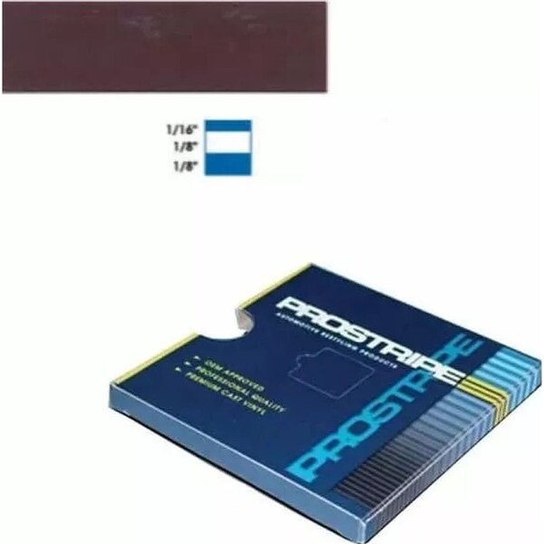 Prostripe Single Color Multiple Striping Tape, 150 ft x 5/16 in, Dark Brown - R42020
