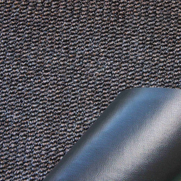 Floortex Door Mat, Polypropylene, 0.25 in Thick, Brown, 36 in W x 60 in L - FR49150DCBR
