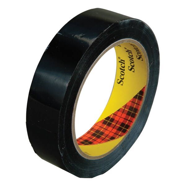 Scotch Color Coding Tape 690, Black, 12 mm x 66 m, 144 per case Bulk - 690