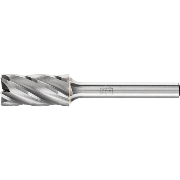 Pferd Carbide Bur - Cylind. (End Cut), ALU Cut - 1/2" x 1" x 1/4" Shank - SB-5 - 24285