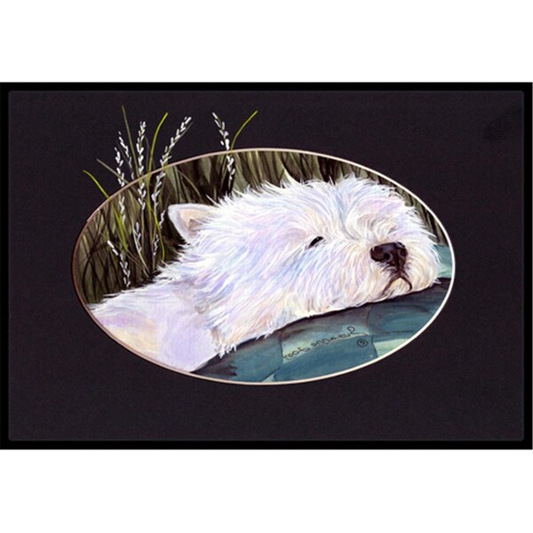 Beyondbasketball Westie Indoor Or Outdoor Doormat - 24 x 36 in. - BE10816