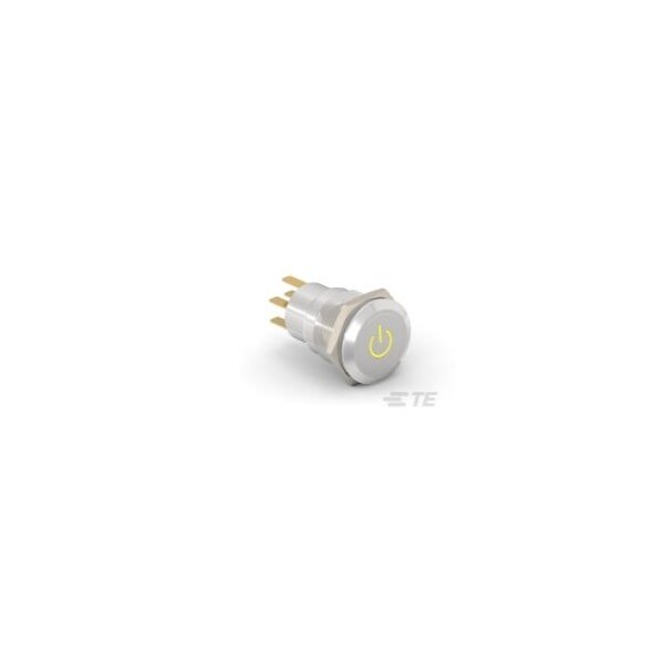 Alcoswitch AV19 DPL 0.4VA POWER LED AMARILLO 12V - AV1921P512R04