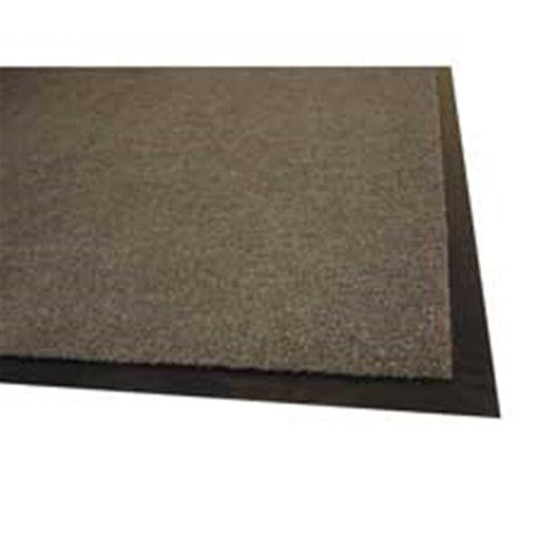 Dwellingdesigns Indoor Mat- Moisture Absorbent- Vinyl Back- 3ft.x5ft.- Charcoal - DW824304