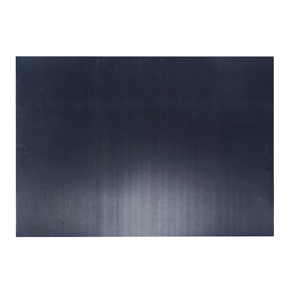 Rhino Mats Black 3/16 in Thick, Rubber - SB336CX75B