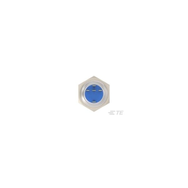 Te Connectivity AV22 SPM 0.4VA Anillo Móvil LED Azul 12V - 1-2213772-8