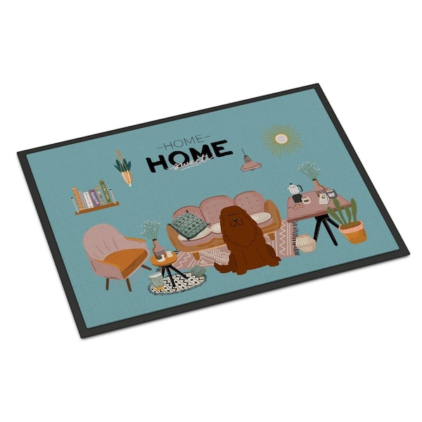 Carolines Treasures 24 x 36 in. Caucasian Shepherd Dog Sweet Home Indoor or Outdoor Mat - CK7895JMAT