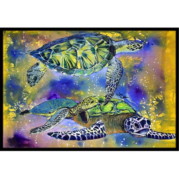 Carolines Treasures 24 x 36 In. Turtle Indoor or Outdoor Mat - 8394JMAT