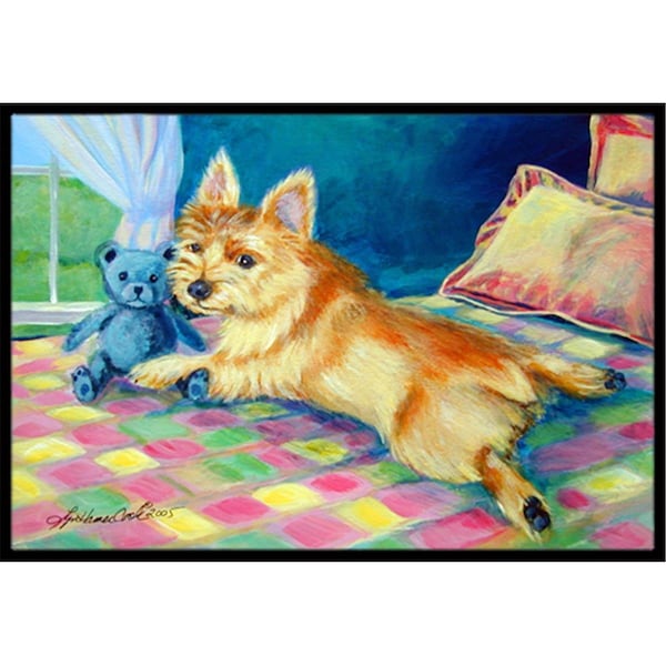 Carolines Treasures 24 x 36 in. Norwich Terrier Indoor Or Outdoor Doormat - 7275JMAT