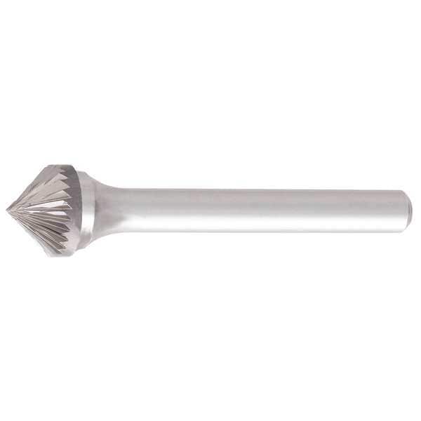 Osg Carbide Bur, 90 deg. Cone, 5/8 in. - 849-6250
